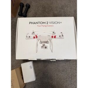DJI Phantom 2 Vision Plus Quadcopter Drone with Camera Ready to Fly 2 new batery